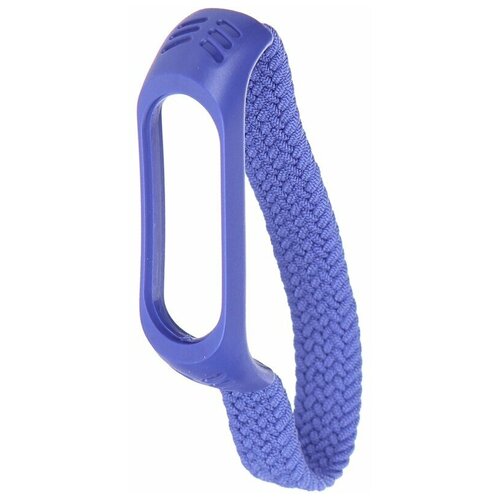 Aксессуар Ремешок Zibelino для Mi Band 3/4/5/6 Моно Silicone 180mm Blue ZBS-M-XIMB5-180-BLU