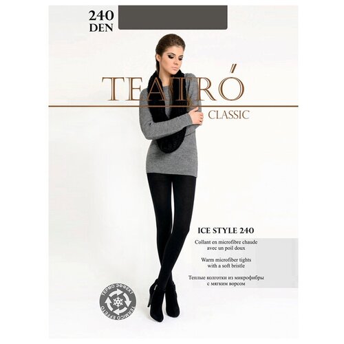 TEATRO Колготки Ice Style 240 nero 3