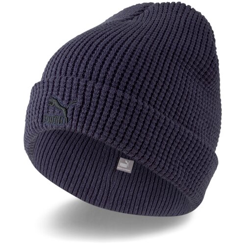 Шапка PUMA ARCHIVE mid fit beanie 2284807 мужская, цвет синий, размер O/S