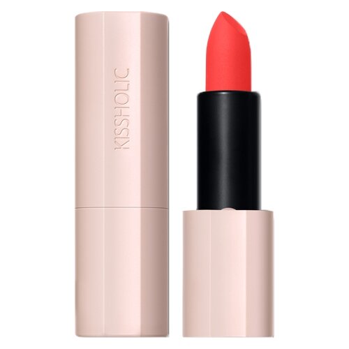 The Saem Помада для губ Kissholic Lipstick Matte, оттенок grapefruit blended