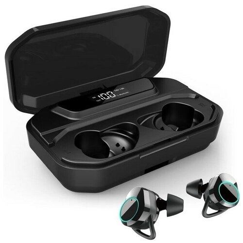 Беспроводные наушники с дисплеем KUMI T3S Black 248000₽