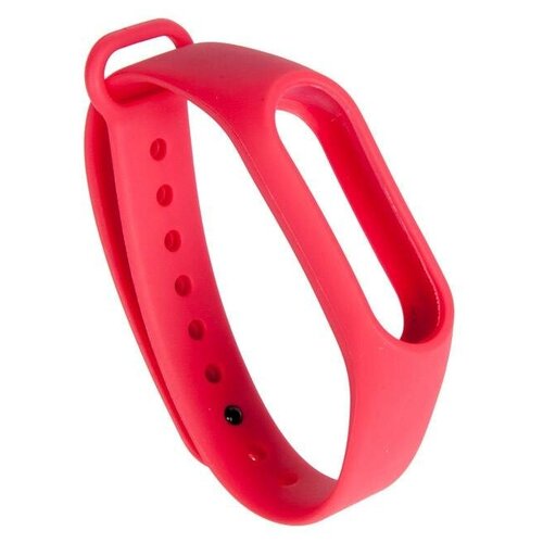 Силиконовый браслет для Xiaomi Mi Band 2, красный