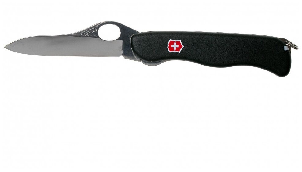 Нож перочинный Victorinox Sentinel One Hand (0.8416.M3) 111мм 5функций черный карт.коробка - фото №10