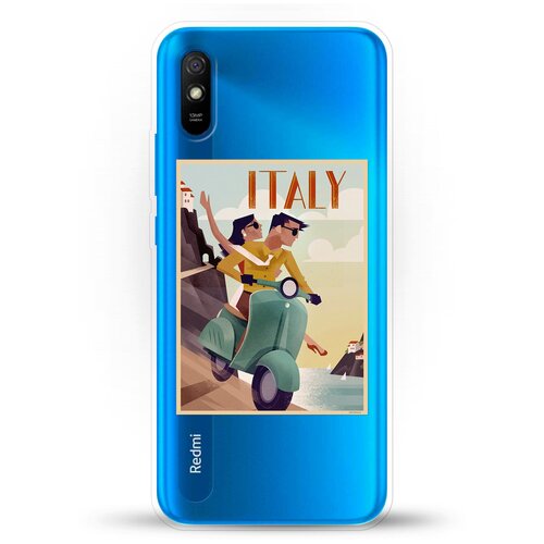 фото Силиконовый чехол италия на xiaomi redmi 9a andy & paul