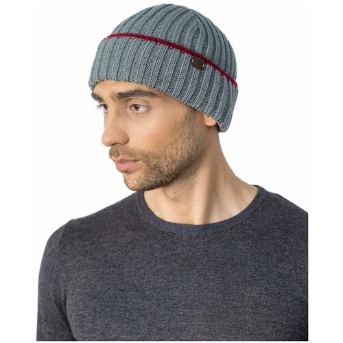 фото Шапка landre, размер 56-59, серый