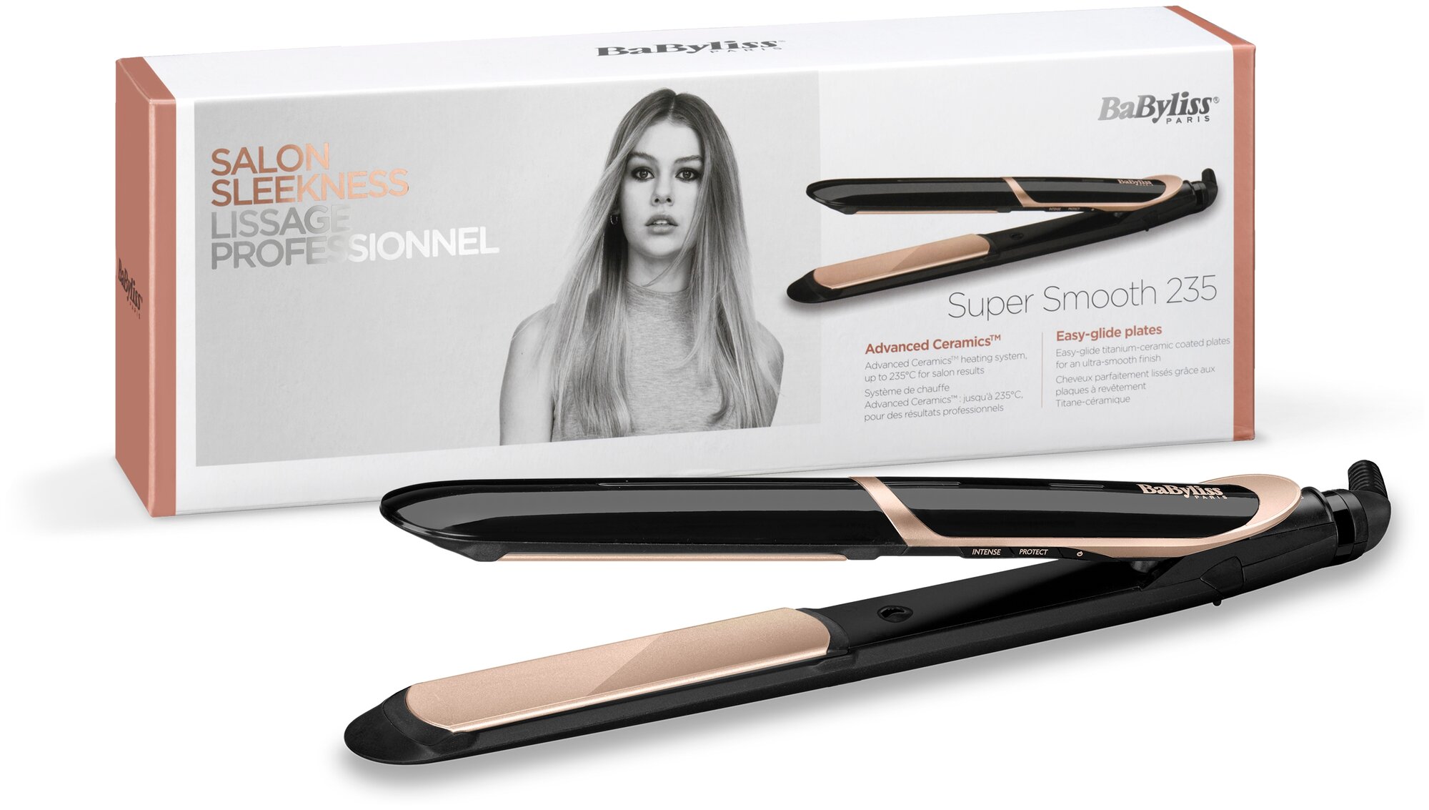 BABYLISS ST393E Выпрямитель для волос - фотография № 4