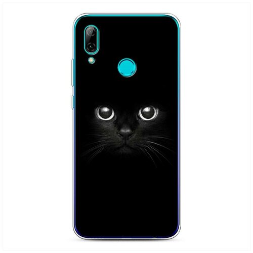 фото Силиконовый чехол "взгляд черной кошки" на huawei p smart 2019 / хуавей п смарт 2019 case place