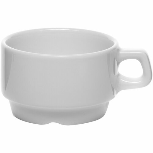 Чашка Lubiana Кашуб-хел чайная 200мл, 85х85х55мм, фарфор, белый