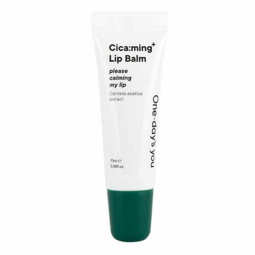 One-day’s you Успокаивающий бальзам для губ с центеллой / Cica: ming lip balm, 10 мл