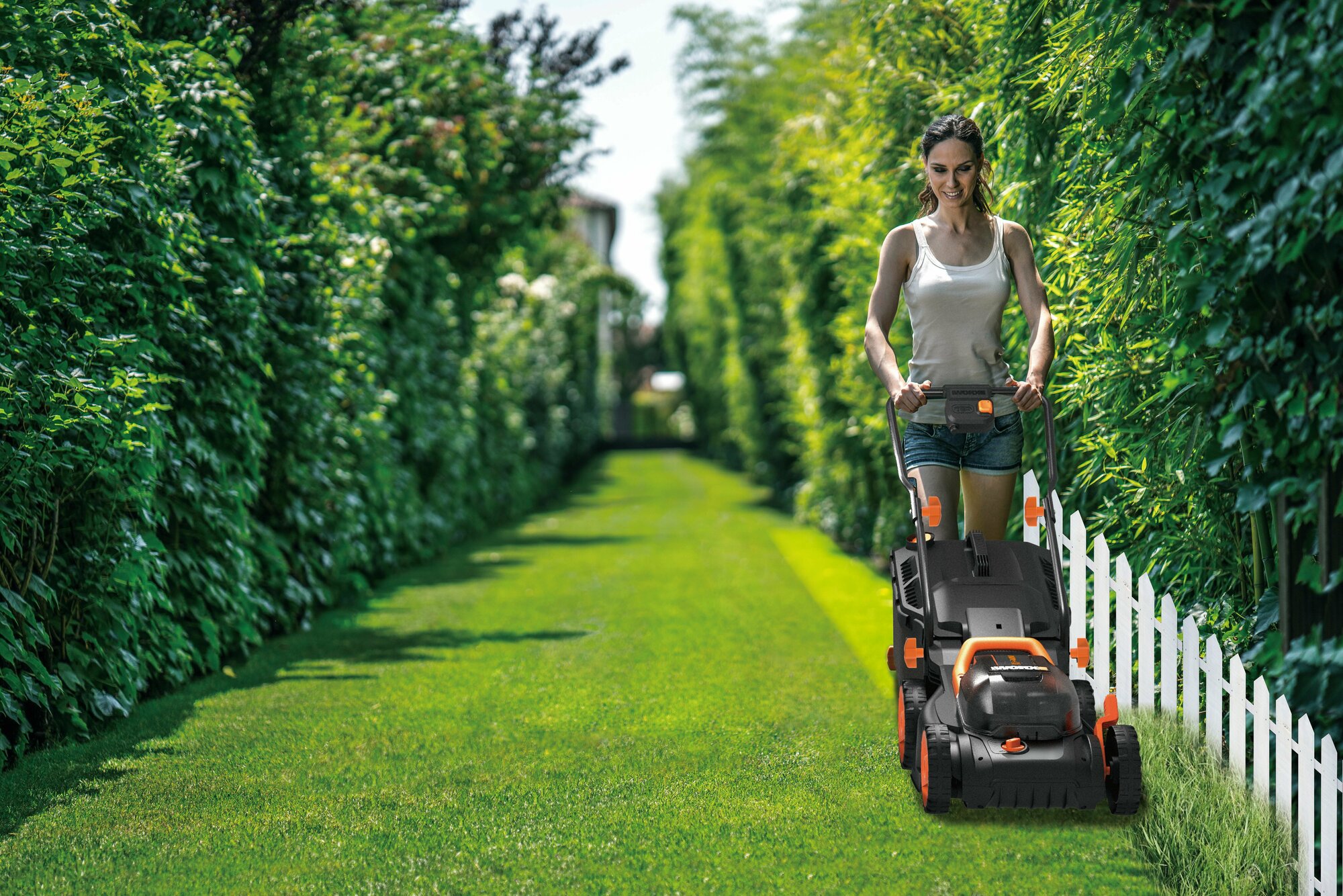 Электрическая газонокосилка Worx WG779E1 34