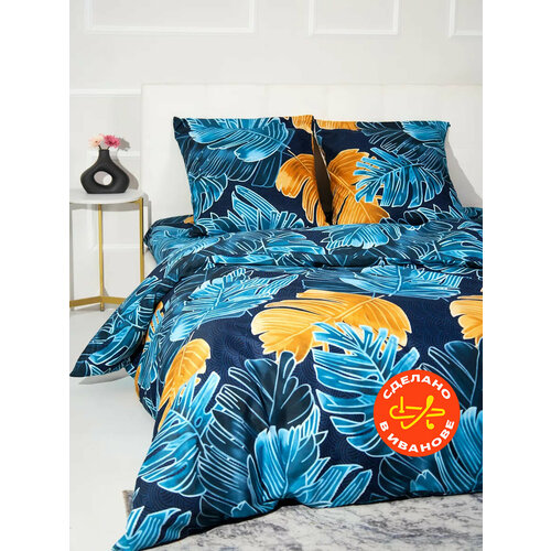 Постельное белье 2 спальное, евро простыня, наволочки 70х70, полисатин