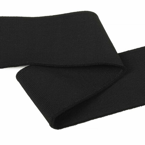 Подвяз трикотажный (2 шт) 6 х 80 см цв. черный