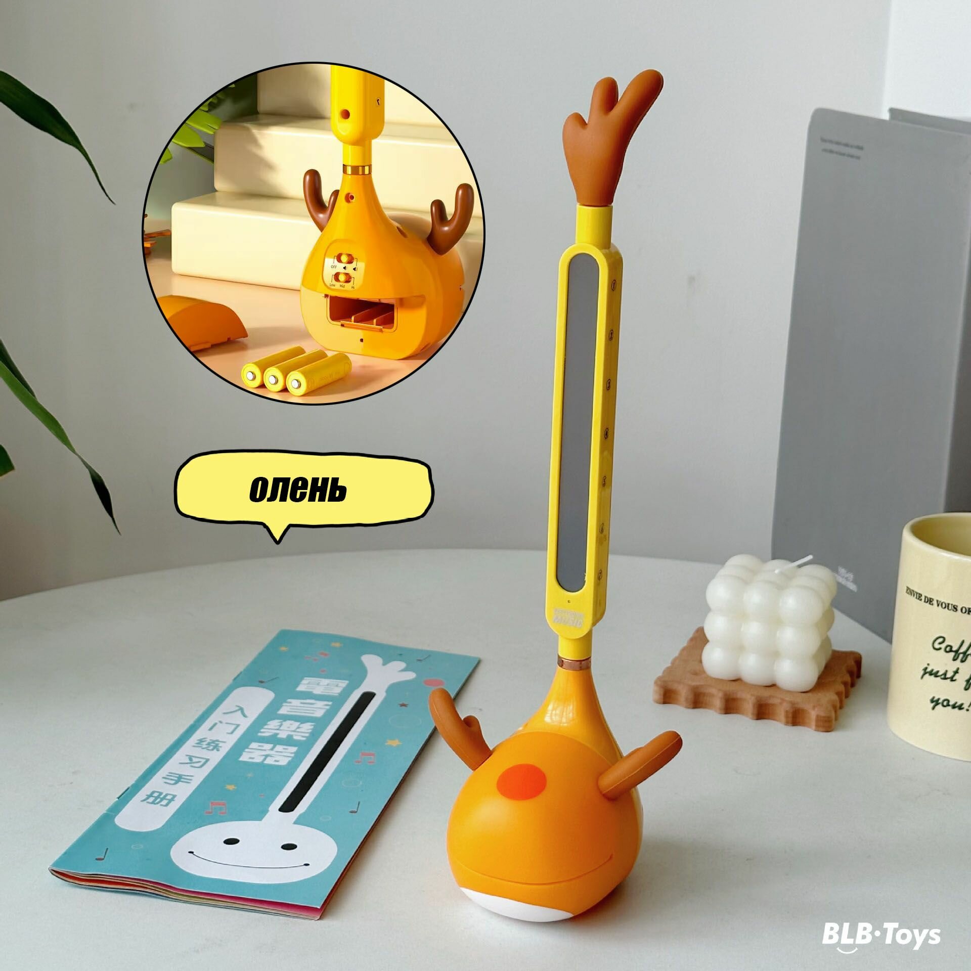Otamatone Японский Электронный Музыкальный инструмент Портативный Синтезатор из Японии Забавные Игрушки и Подарок для детей Kawaii Otamatone