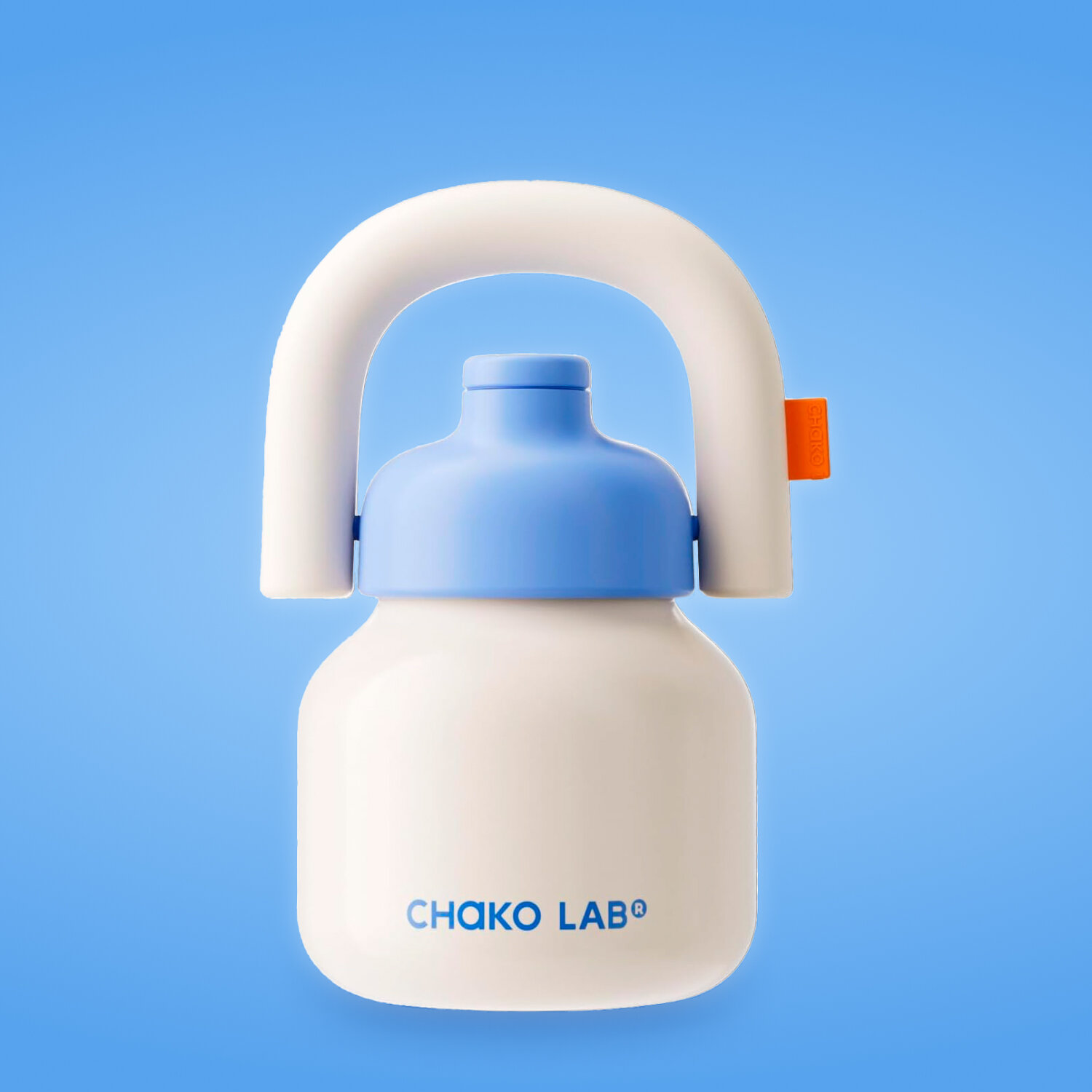 Chako Lab, Термокружка для воды, 1000 мл (Голубой)