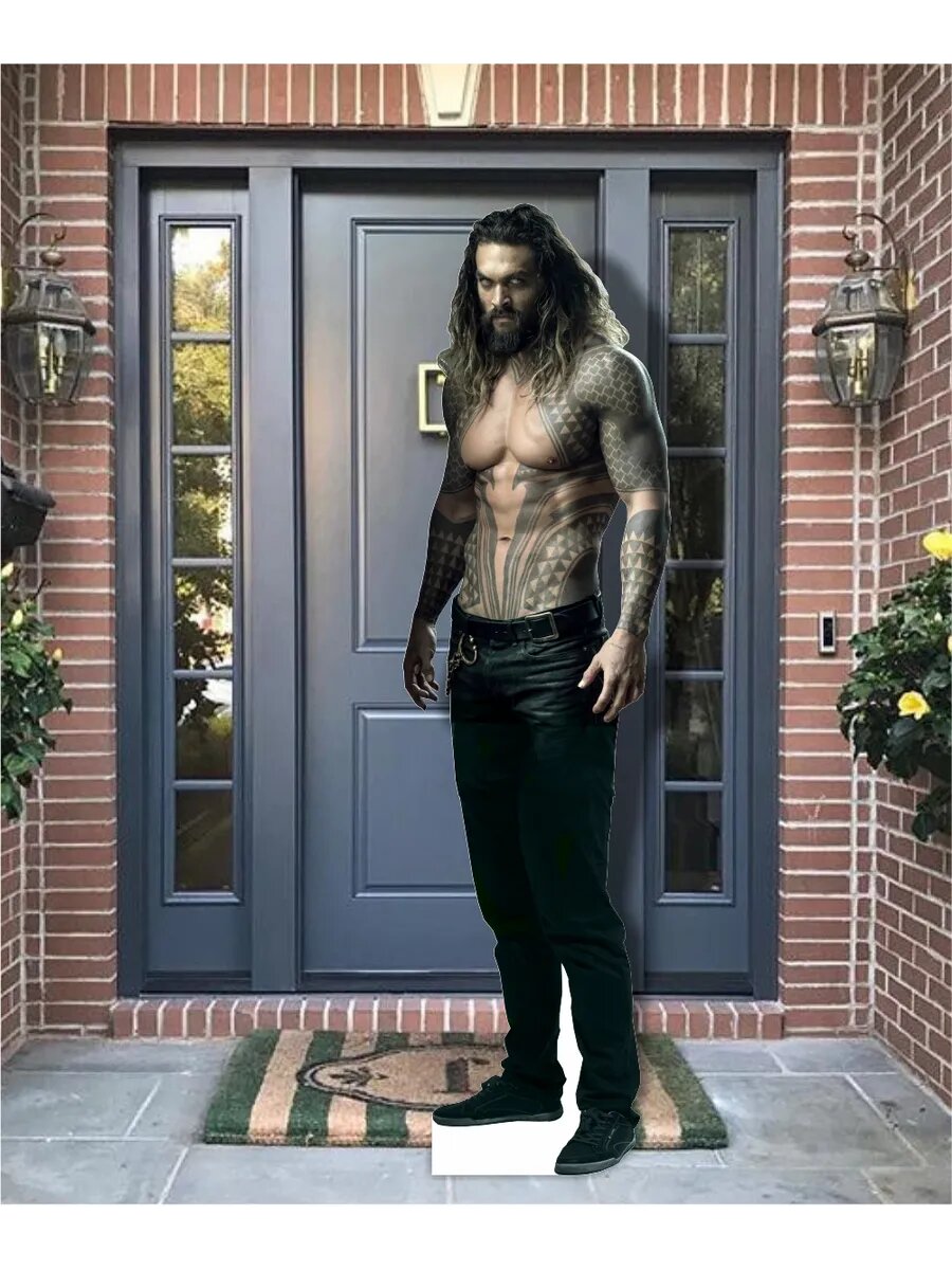 Ростовая фигура Джейсон Момоа Аквамен — фото 1