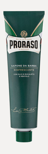 Изображение товара PRORASO Крем для бритья освежающий с маслом эвкалипта и ментолом муж, 150 мл