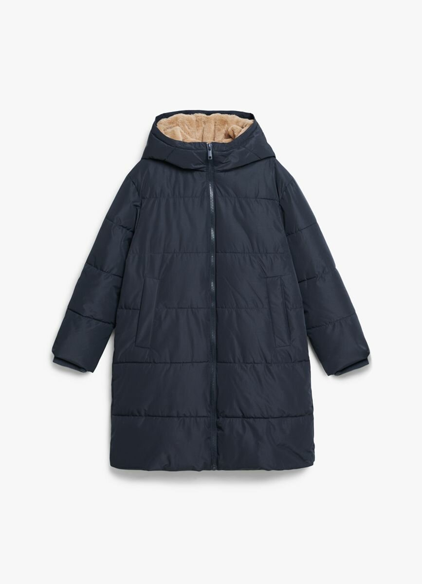 Пальто Funday размер 158-164 черно-синий