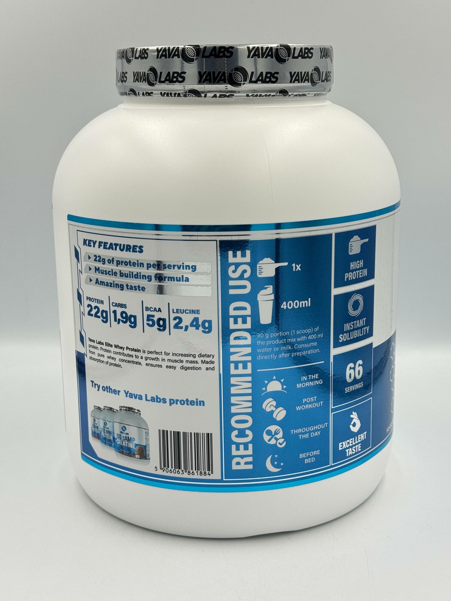 Yava Labs Whey 2kg choco coconut протеин ява лабс шоколад ириска для мышц — фото 1