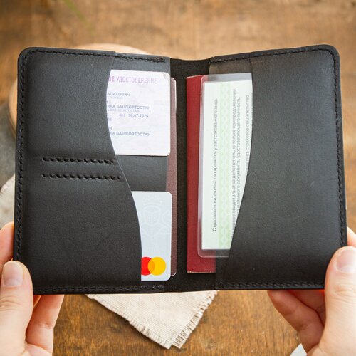 фото Докхолдер/чехол для документов/обложка для паспорта saffa leather