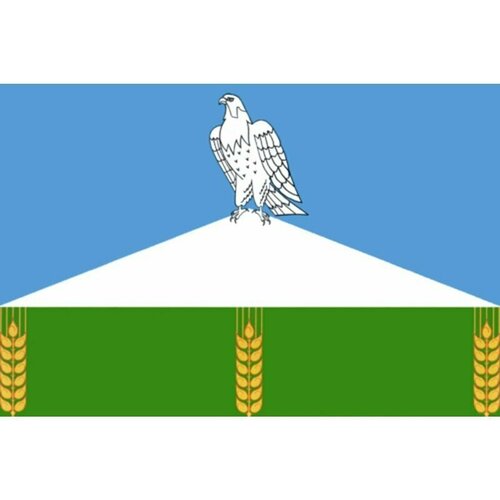 Флаг Железного сельского поселения. Размер 135x90 см.