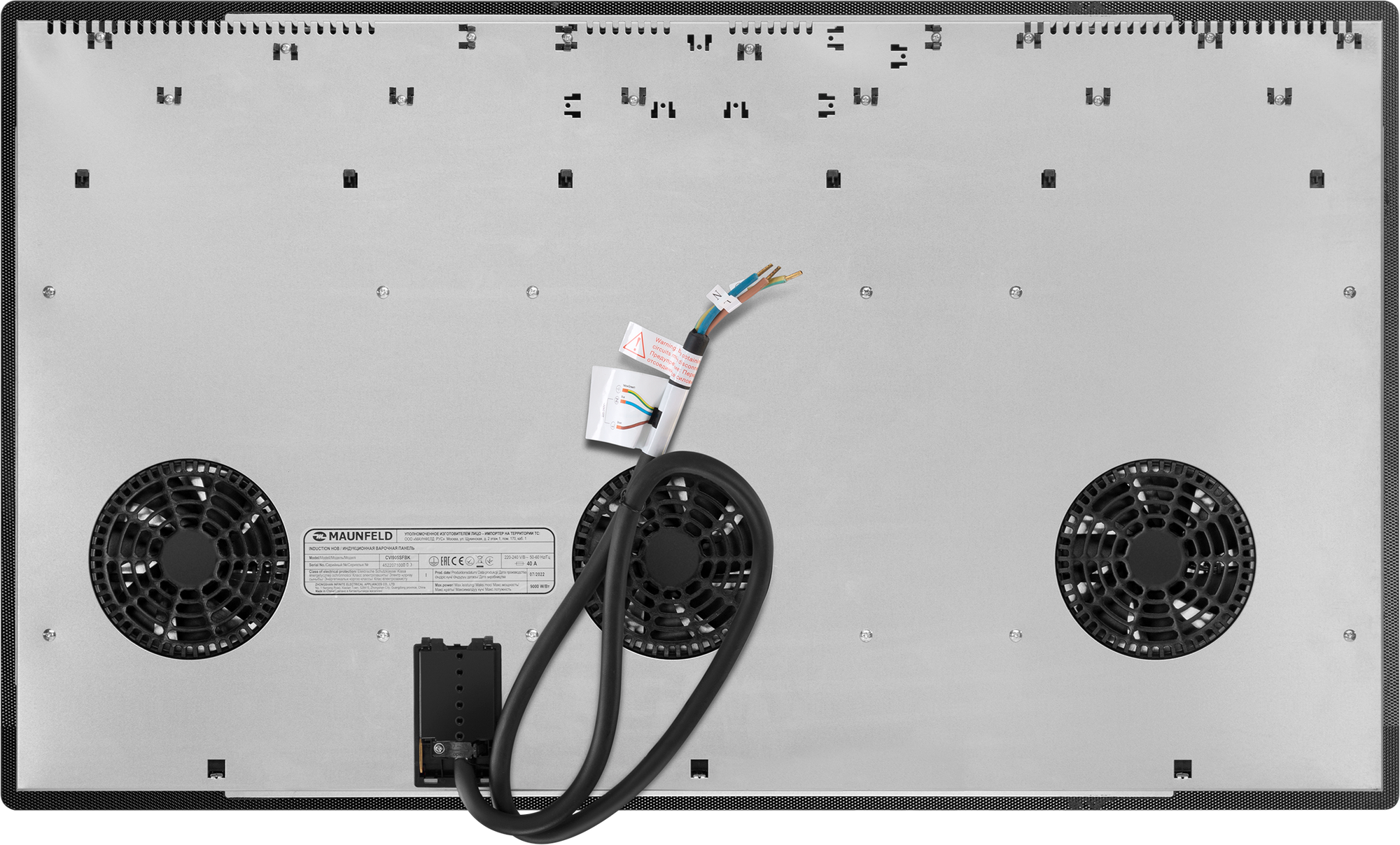 Индукционная варочная панель MAUNFELD CVI905SFBK - фотография № 6