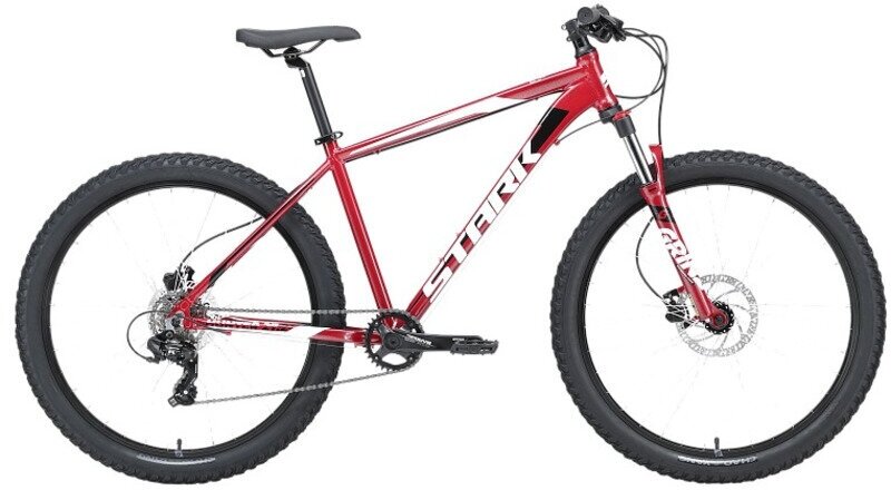 Горный велосипед Stark Hunter 27.2+ HD, год 2023, цвет Красный-Коричневый, ростовка 16
