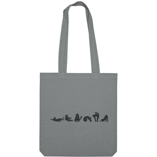 фото Сумка шоппер us basic, серый