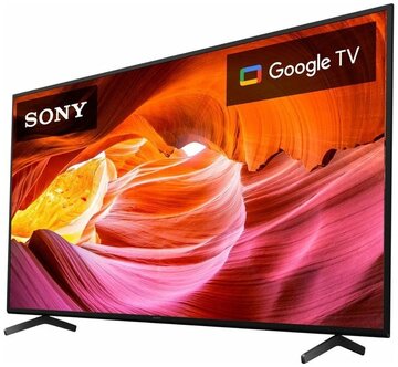 55" Телевизор Sony KD-55X75K 2022 HDR, LED, черный — купить в интернет-магазине по низкой цене на Яндекс Маркете