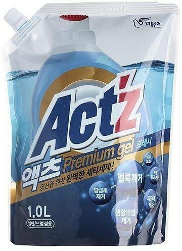 Гель премиум-класса для стирки белья 1 л [Pigeon] Act'z Premium Gel Fresh Pouch