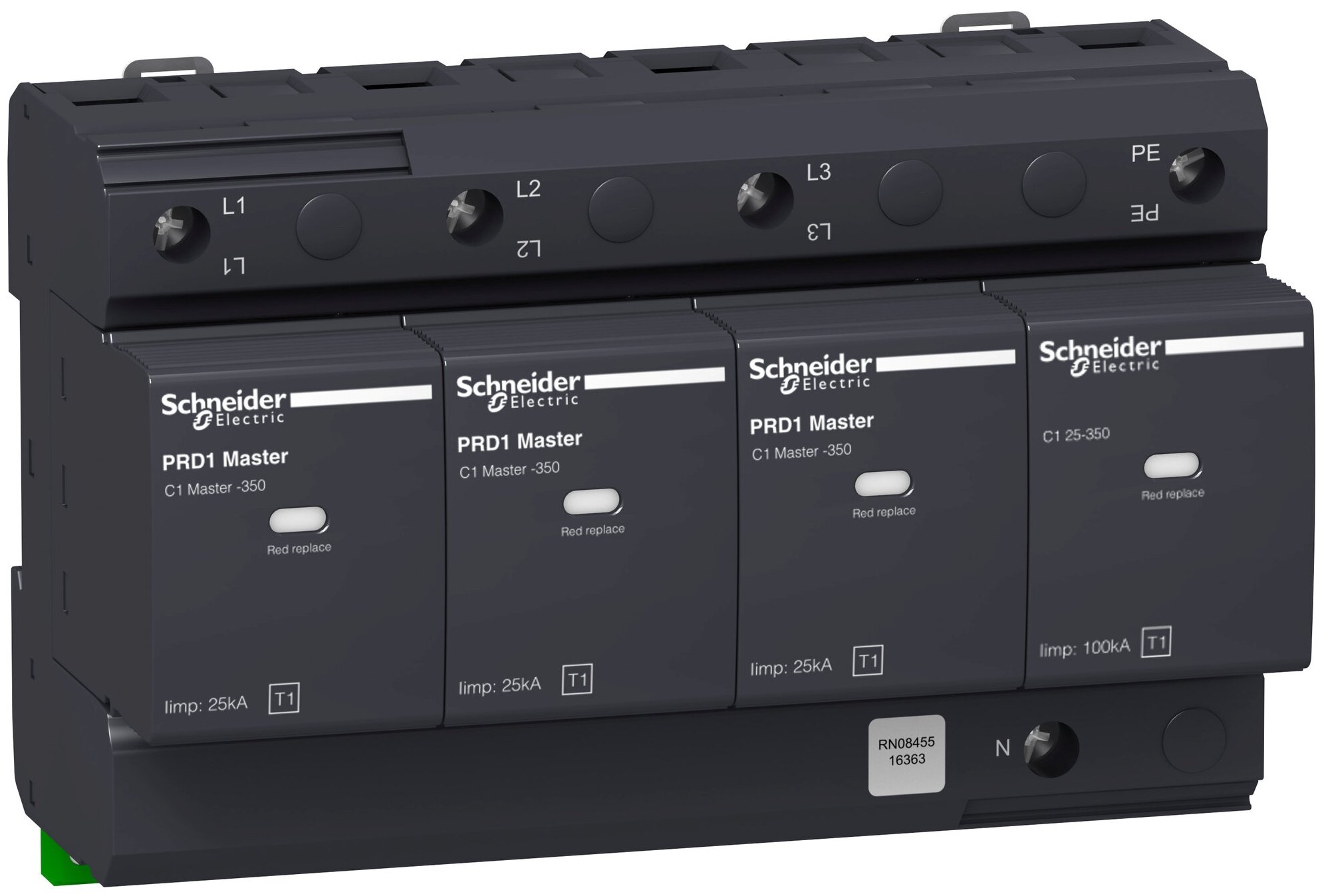 PRD1 MASTER   3P+N,  1    Schneider Electric, 16363