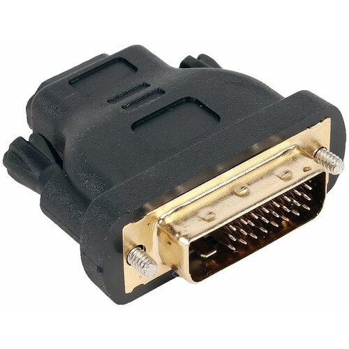 адаптер acd daihf 01b [acd daihf 01b] dvi hdmi golden plated 25m 19f черный 742590 Аксессуар AOpen HDMI 19F to DVI-D 25M ACA312