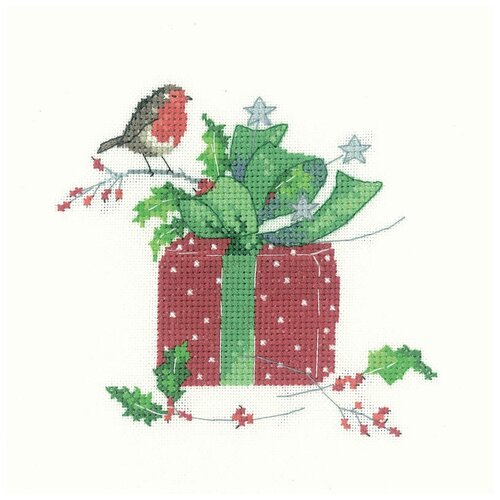 фото Набор для вышивания рождественский подарок heritage
