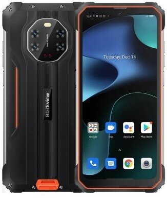 Мобильный телефон Blackview BV8800 8/128 ГБ, оранжевый