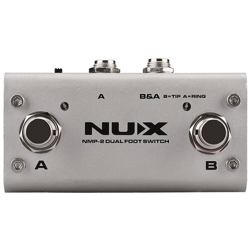 футсвич nux nmp 2 NMP-2 Ножной переключатель, двойной, Nux Cherub