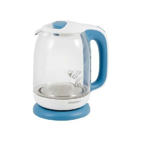 Чайник электрический ENERGY E-281 17л стекло бело-серый 210800₽