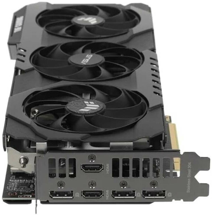 Видеокарта PCI-E ASUS GeForce RTX 3060 TUF Gaming OC (TUF-RTX3060-O12G-V2-GAMING) 12GB GDDR6 192bit 8nm 1320/15000MHz 2*HDMI/3*DP - фото №7