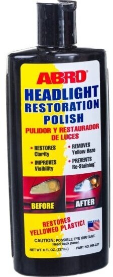 Полироль-восстановитель фар Abro HR-237 237 мл