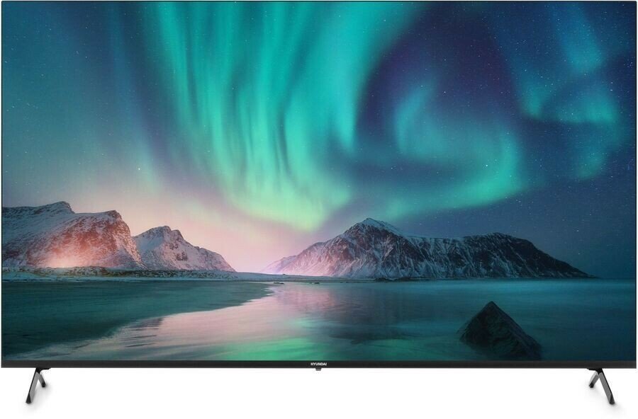 65" Телевизор Hyundai H-LED65BU7006, 4K Ultra HD, черный, смарт ТВ, Android TV