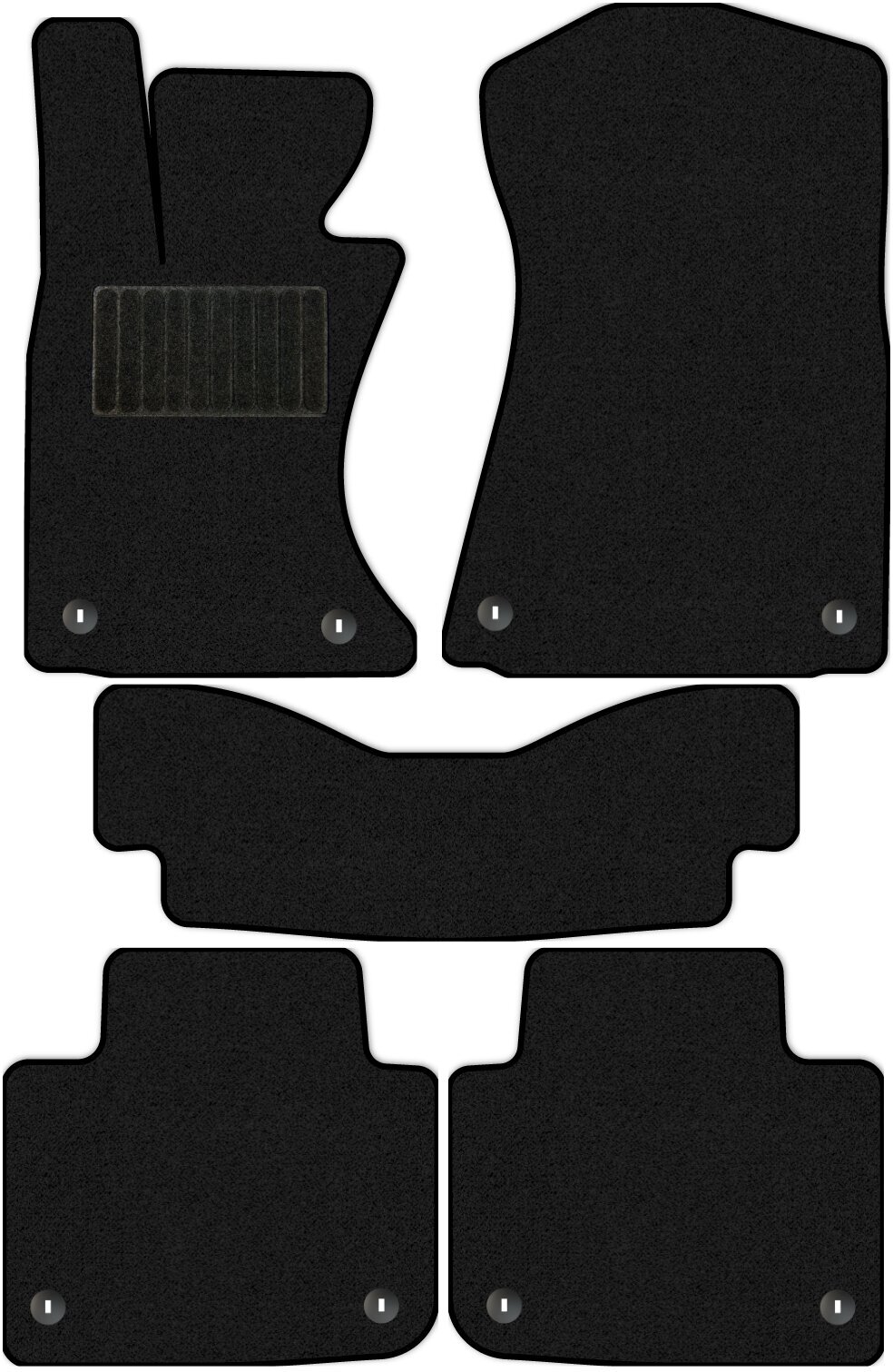 Коврики текстильные Allmone "Стандарт" для Lexus GS350 4 (L10) 2011 - 2016