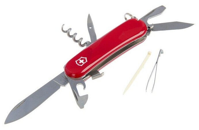 Нож перочинный Victorinox Evolution S101 (2.3603.SE) 85мм 12функций красный карт.коробка - фото №8