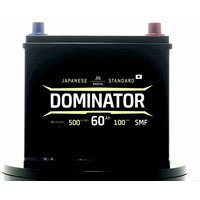 Автомобильный аккумулятор DOMINATOR (JIS) 6ст- 60 Ач D23 обратная полярность