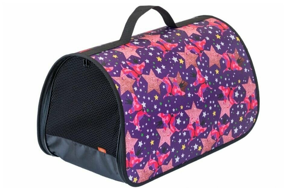 фото Переноска Родные места Звезды для кошек и собак мелких пород (51 x 29 x 29 см, Звезды)
