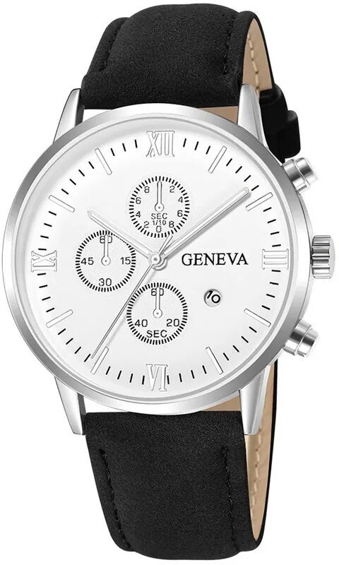 Наручные часы Geneva Geneva, черный, белый