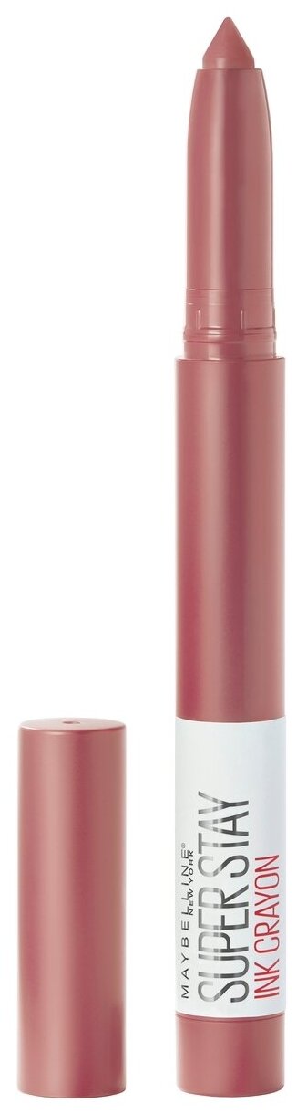 Maybelline New York Super Stay Ink Crayon помада-карандаш для губ Ink Crayon, оттенок 15, веди за собой