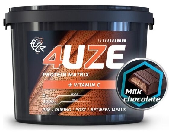 Протеин Fuze 47% молочный шоколад 3000г