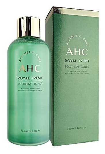 Освежающий тонер для чувствительной кожи AHC Royal Fresh Soothing Toner