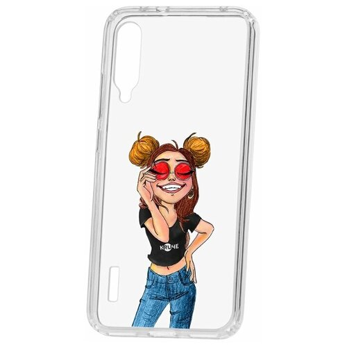 фото Чехол на xiaomi mi a3 kruche print smiling кruче