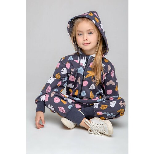 фото Комбинезон crockid, размер 116, серый