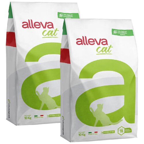 ALLEVA CARE ADULT CAT GASTROINTESTINAL LOW FAT для взрослых кошек при заболеваниях желудочно-кишечного тракта (10 + 10 кг)