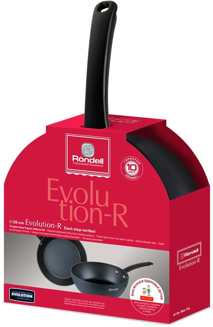 Сковорода Rondell Evolution-R RDA-798 28см